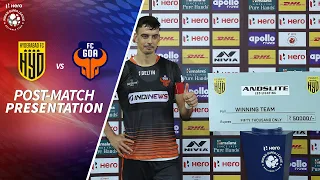 Post-match Presentation - Hyderabad FC 1-2 FC Goa - Match 43 | Hero ISL 2020-21