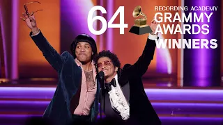 Grammy's 2022 - Winners [The 64th Grammy Awards 2022]