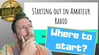 How To Start Out In Ham Radio