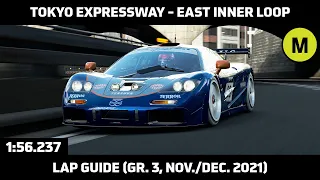 Gran Turismo Sport - Daily Race Lap Guide - Tokyo Expressway East Inner Loop - McLaren F1 GTR