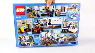 Lego 60139 City Police Mobile Command Centre Speed Build