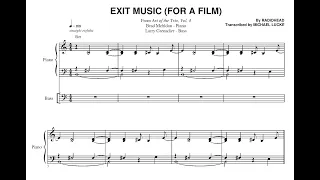 Brad Mehldau - Exit Music (For A Film) - Transcription