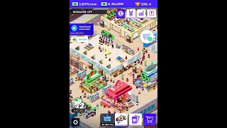 100% Completion of Idle Supermarket Tycoon