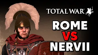 Caesar Nearly Died in the Battle of The Sabis River | Total War Cinematic Battle Video | 4K