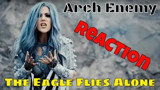ARCH ENEMY - THE EAGLE FLIES ALONE REACTION (MV) | DRUMMER REACTS