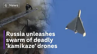 Ukraine: Russia attacks Kyiv with wave of ‘kamikaze’ drones