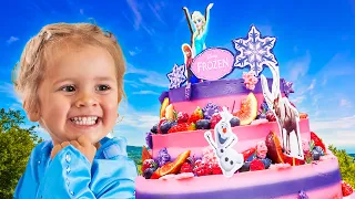 Happy Birthday Mia 3 years old! Princess party!