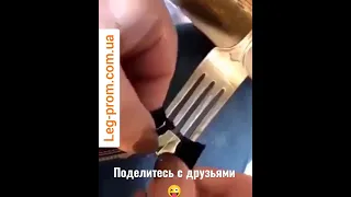 Быстро вдеть бегунок в молнию. Лайфхак