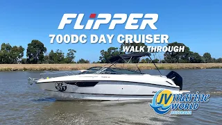 Flipper 700DC Day Cruiser - Walk Through Video