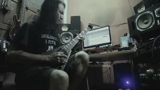 CONQUERING DYSTOPIA 's Lachrymose guitar solo (cover)