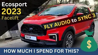 Ford Ecosport 2023 Facelift, Fly Audio to Sync3 Conversion - All you need to know about Ford