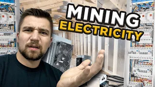Designing Electricity for a Bitcoin Crypto Mining Farm