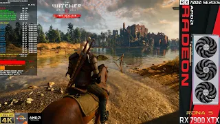 The Witcher 3 Ray Tracing Next Gen Ultra+ Settings FSR 4K | RX 7900 XTX | R7 5800X 3D