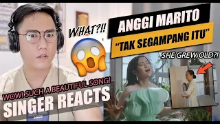 Anggi Marito - Tak Segampang Itu (Official Music Video) | SINGER REACTION