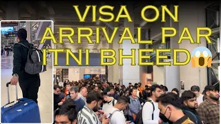 Thailand FREE VISA ON ARRIVAL For Indian 2024 SO CROWDED | India to Thailand |Thailand Tourism  EP 1