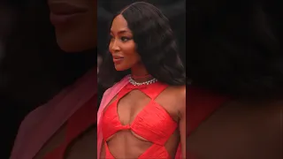 Naomi Campbell Dazzles in Red Valentino Gown at Cannes Festival #shorts #naomicampbell #cannes2023