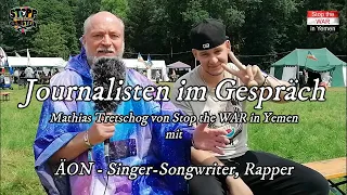 Stopp Air Base Ramstein 2021 - Interview mit ÄON, Rapper