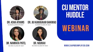 QnA Informational Webinar on CU with Alumni | CU Mentor Huddle 2022