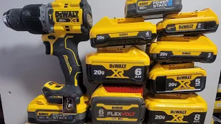 MY FAVORITE DEWALT Hammer Drill/Driver DCD805 Fun Time Battery Test!