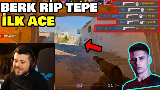 UNLOST CS:GO 2 BERK RİP TEPE İLK KEZ ACE ATIYOR!