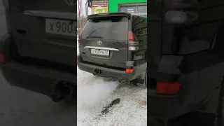 Водородная очистка двигателя Toyota Land Cruiser Prado