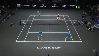Federer/Nadal vs Sock/Querrey