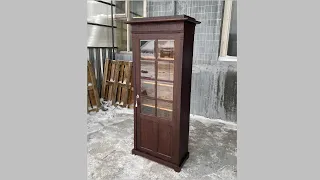 Старинный шкаф реставрация