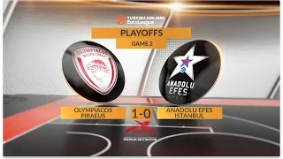 Highlights: Olympiacos Piraeus-Anadolu Efes Istanbul, Game 2