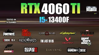 RTX 4060 Ti + I5 13400F : Test in 14 Games - RTX 4060 Ti Gaming