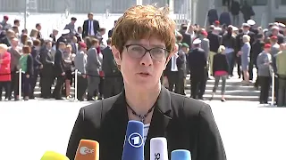 17.07.2019 - Statement Annegret Kramp-Karrenbauer - Neue Verteidigungsministerin