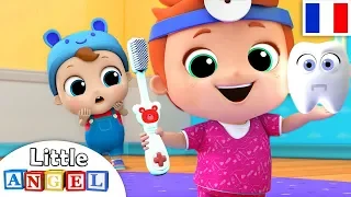 Comptine Bébé Chez le Dentiste - Dessin Animé et Chanson Éducative pour les Petit en Français