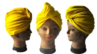 This Way I Sew 100 pieces of Turban a Day To Sell and Make Money. Easy Style Size that Fits All
