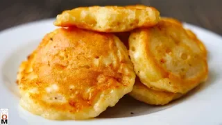 Curd Pancakes, Quick Recipe |  The Best Breakfast