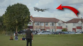 Planes Landing Just Feet Away from Houses