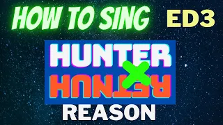 【Tutorial】 Hunter x Hunter ED3, "Reason"!   Japanese anime, Karaoke, Romanized Lyrics, Yuzu, song