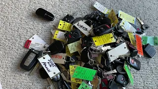 My Car Key Collection July 2022 Over 100 Car Keys