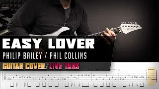 Easy Lover | Collins/Bailey | guitar cover with solo + live tabs