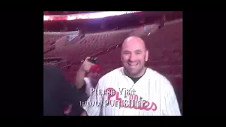 Dana White kissing Tito Ortiz