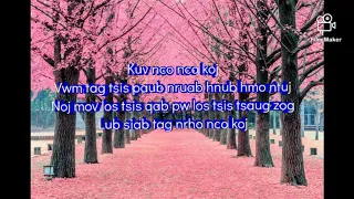 Kuv Nco Nco Koj - Ying Yang (Lyrics)