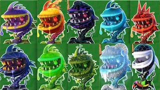 Plants vs Zombies Garden Warfare 2:All 10 Chomper Pvzgw2: Gameplay 2016