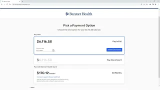 Banner Billing Portal
