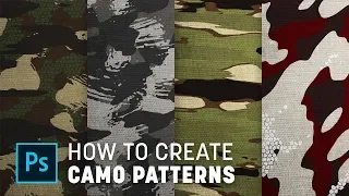 How To Create Custom Camouflage Patterns in Photoshop