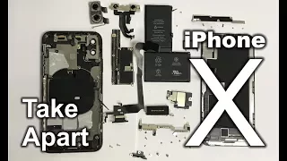 How to Take Apart the Apple iPhone X in 7 Minutes