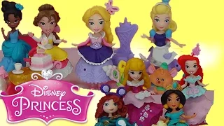 NEW Little Kingdom Disney Princess Snap Ins Ariel Cinderella Belle Tiana Aurora Jasmine