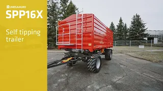 SPP16X three side tipping trailer