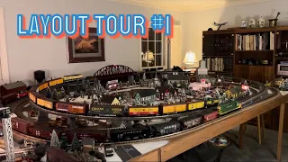 O scale Layout Tour #1 “The layout that got me into scale model trains”