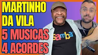 5 Músicas Fáceis do Martinho da Vila com 4 Acordes | Cavaquinho Iniciante #cavaquinhoparainiciantes