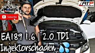 Audi A3 8P EA189 1.6 2.0 TDI | Vw Seat Skoda Injektor wechseln | Anleitung | VCDS | Change Injector