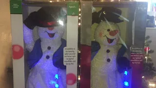 2002 Gemmy 2 song Spinning Snowflake Snowman (Duet)