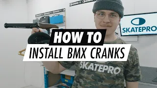 How to Install BMX Cranks | SkatePro